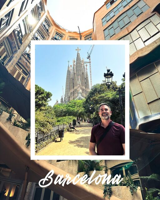 Day 6-9, Barcelona: Of course we had to visit the Camp Nou! Unfortunately, it’s under heavy const...