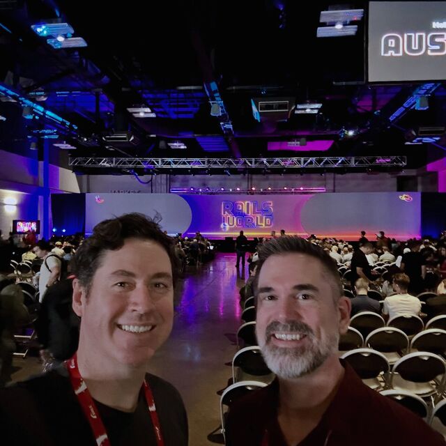 It was great to be back in Austin to attend #railsworld this year! 

At this point in our careers...